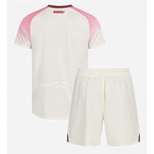 Bayer Leverkusen Seconda Maglia Bambino 2025-26 Manica Corta (+ Pantaloni corti)